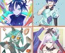 様々な1枚イラストを制作いたします キャラクターやシーンの魅力を引き出します！ イメージ4