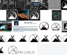 MX LINUXのアート担当者がロゴデザインします 世界の重圧にも耐える強度を！何十回でも修正させてください！ イメージ3