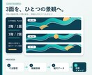 大判壁面グラフィック3面をデザインします 寸法・視線誘導から入稿データまで一式対応 イメージ2