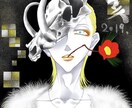 目力強めな少女漫画タッチイラスト描きます ひと昔前のちょい懐かしな少女漫画イラスト好きなあなたへ イメージ5