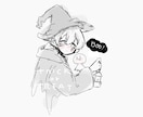 カッコいいイラスト描きます まとまった色のイラスト描きます! イメージ3