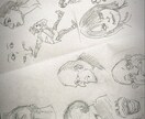 シンプル似顔絵+独特のあだ名をセットで提供します このセット売りは中々ないでしょう。 イメージ5