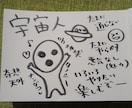 あなたの魅力をリーディングします イラストメッセージ／エネルギーワーク付き イメージ1