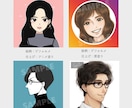 SNS用やWEB会議用のアイコン作成します 『なりたい自分』に合わせたカラーのご提案も可能です！ イメージ3
