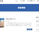ホームぺージ初心者の方おすすめしています 制作後のアフターフォロー保守管理もお任せください。 イメージ9