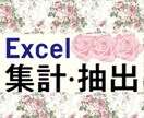 Excelの集計/抽出をマクロ無しで関数処理します Excel関数本を多数出版中！大量データでもおまかせを！！ イメージ1