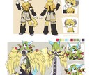 個性的なキャラクターの制作とドット絵の依頼承ります 人間からモンスターまで！全身絵はもちろん背中や表情なども イメージ5