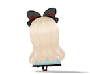VTuberさん向けデフォルメ3Dモデル作成します ちまっとかわいいデフォルメ3Dモデルを作ります！ イメージ5