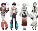 OCデザイン描きます あなたの理想のキャラを形にします イメージ3