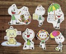 アナログペン画で温もりのある絵を描きます あなただけの個性あるオリジナルキャラクターが必要な方へ イメージ3