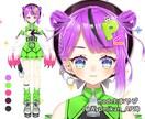 Vtuberモデル全行程制作いたします 大好きを詰め込んだキャラで活動しませんか？ イメージ7