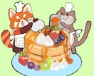 動物可愛いく描きます 想い出やお友達のプレゼントにいかがですか？ イメージ3