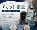 チャットで愚痴・悩み相談お話を丁寧にお聞きします 言葉にならない気持ちも、そのままお話しください。 イメージ1