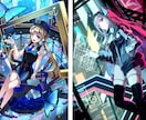 高品質なキャラクターイラストを提供致します イラコン複数受賞歴のあるイラストレーターが丁寧に制作致します イメージ2
