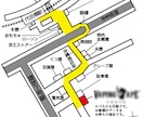 手書きの地図をプロが清書化致します web用、印刷用の地図を必要となされる方へ! イメージ1