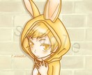 アイコン·イラストを描きます 人物はひとり。お気軽にご相談下さいませ☆ イメージ7