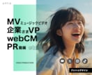 実写MVや企業様VPの制作などを承ります 映像制作歴 9年目、実績170本以上のクリエイターがご対応！ イメージ11