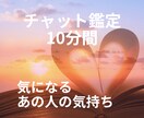 チャット鑑定10分★あの人の気持ちを占います ｜あなたに寄り添いながら、タロットで潜在意識をのぞきます イメージ1