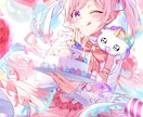 幼女から青年まで◆キャラクター制作します 商用OK◆パーツ分け、立ち絵や設定画、一枚絵など イメージ3