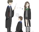 女の子のイラストを描きます デザイン性を重視したものを主に描いています！ イメージ6