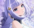 商用利用無料。1枚絵描きます キラキラ可愛い雰囲気の1枚絵が得意です イメージ4