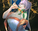 立ち絵・一枚絵のお仕立ていたします 頭身高めの現代的な男女、シンプル衣装orドレスが得意です イメージ7
