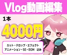 vlog動画お作りします のんびりとしたvlog動画をお作りします！ イメージ1