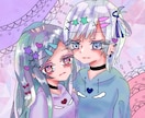 色合いにこだわったオリジナルイラストを提供ます 世界で1枚しかない一味違った雰囲気のイラストを提供できます！ イメージ9