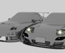 車のモデリングとテクスチャーを製作します アニメ会社のCG制作部に内定をいただいております。 イメージ4