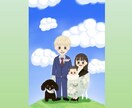 結婚式・記念日などのイラストを描きます 絵本のような優しい世界観のイラスト イメージ4