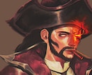 SNS等のイラストアイコン描きます 少し大人っぽいアイコンはいかがですか？ イメージ3
