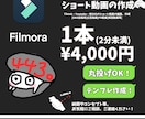 Fimoraで動画編集、作成をお手伝い致します おおまかな構成と素材だけでOK！テンプレートの作成も可能！ イメージ1