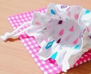 製作キットで【コップ袋・巾着袋】が簡単に作れます 製作中に困った際はサポートします★入園入学準備品キット イメージ3