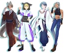 IRIAM・TRPGなどの立ち絵を作成します 可愛いもかっこいいも対応可能です！ イメージ3