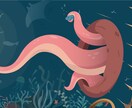イラスト・デザイン・キャラクター・ロゴを描きます 高品質、迅速、そして予算内に収まるイラスト作成。 イメージ2