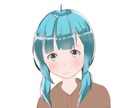 今だけ500円！✨オリキャラのイラスト描きます グッズ、web小説イラスト用、著作権譲渡致します！ イメージ1