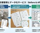 領収書整理・経理精算のデータ化行います 確定申告前の個人事業主の方へ、経費精算データ整理を提供します イメージ1