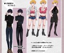 TRPG・ゲーム配信等で使える立ち絵ます NPCの立ち絵制作などもご相談ください イメージ3