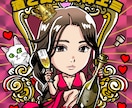 ビックリマンシール風似顔絵イラストを制作します シール実物も作成可能！広告・SNS・プレゼント等で必要な方へ イメージ3