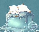 あなたの特徴を取り入れたデフォルメキャラを描きます オリジナルキャラをSNSのアイコンやプレゼント！商用利用〇！ イメージ9