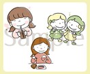 安いけどゆるかわ♡イラスト描きます ★資料・スライド・SNS投稿等のワンポイントに★ イメージ6