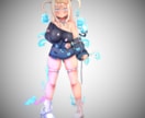 Vtuber向け3Dモデル制作請け負います こちらはスタンダード・プレミアムプランになります イメージ3