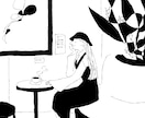 分かりやすくラフに伝えるイラスト描きます ブログや雑誌の挿絵にラフに伝えるイラストはいかがですか？ イメージ4