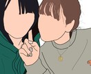 顔なしイラスト描きます 画像を送ってくれたらなんでも描きます！！ イメージ2