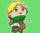 配信・SNSに！目を引くちびキャラアイコン描きます 配信者・VTuber・SNS活動向けイラスト イメージ3