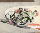 スポーツ選手の絵を描きます 好きなスポーツ選手の絵をサイン色紙色紙にお描きします！ イメージ4