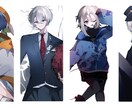 あなただけのキャラクターを丁寧に描きます あなたの物語に、そっと寄り添う立ち絵を。 イメージ1