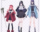 立ち絵を制作します TRPGやゲーム、動画のための立ち絵を制作いたします！ イメージ5