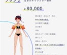 Vtuber向けの２Dモデル作ります あなたの理想のモデルをオーダーメイドで制作します。 イメージ6