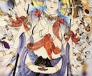 インテリアなどに絵画承ります 仏画、和風、洋風、動物画アニメ絵、ロゴなどご対応致します。 イメージ1